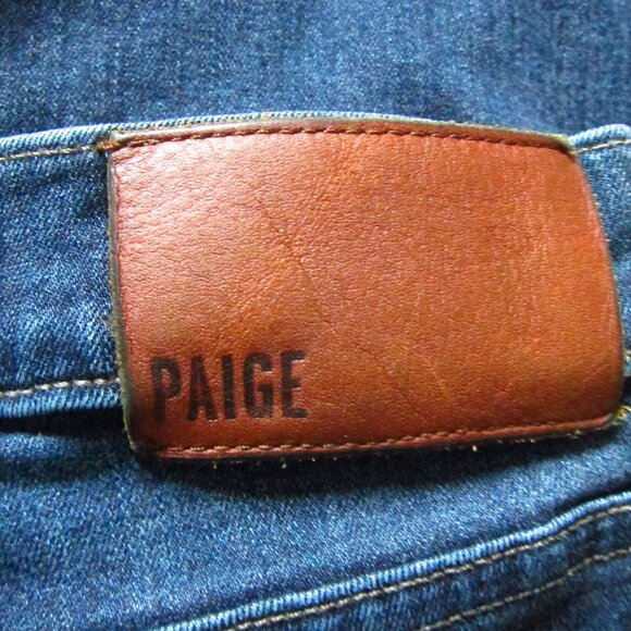 Mens PAIGE Federal Slim Straight Leg Dark Wash Jeans size 40 X 30 - Picture 9 of 9